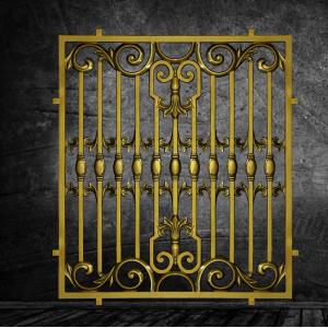 Bông gió nhôm đúc mẫu 03